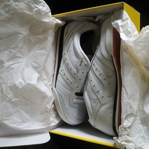 Lakai Trifecta Skate Shoes White Leather Snake 9.5